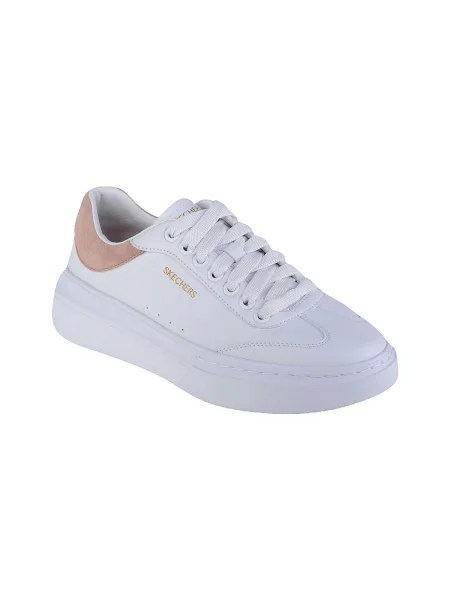 Sneakerși Skechers clasici alb