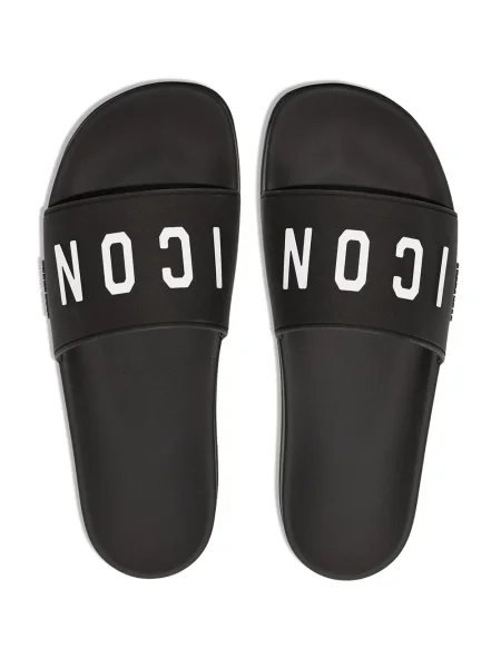 Чехли Dsquared2 без ток с принт черно