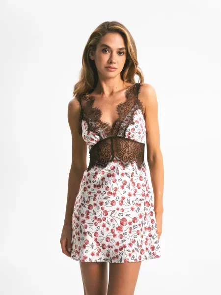 Платье мини Emmelie Delage белое