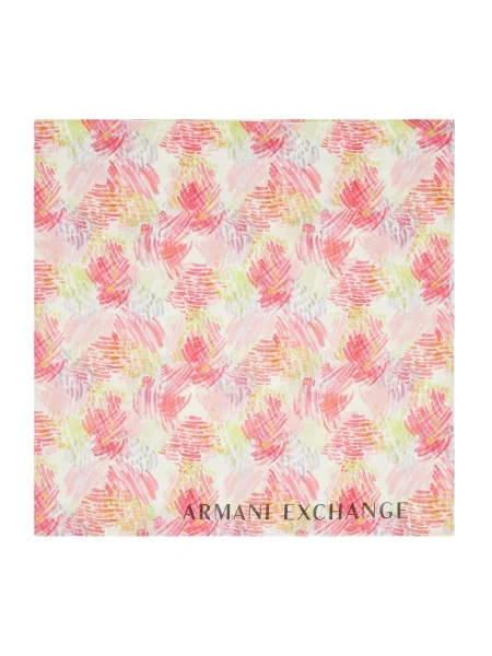 Szal Armani Exchange różowa