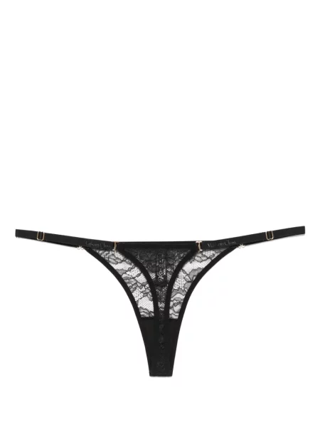 Chiloți tanga Maison Close negru