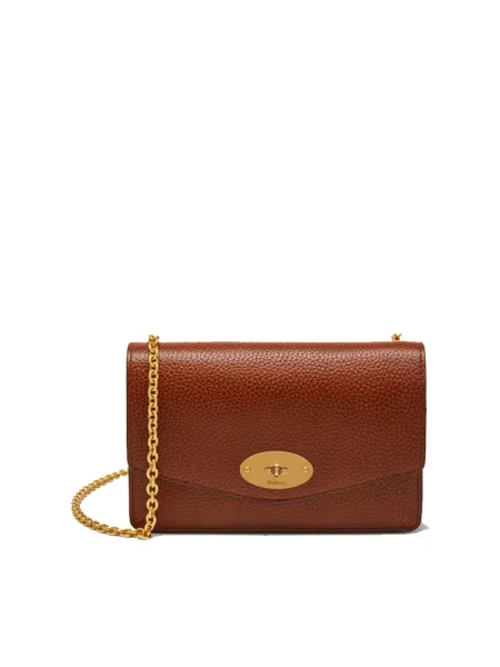 Body Mulberry skórzany brązowy