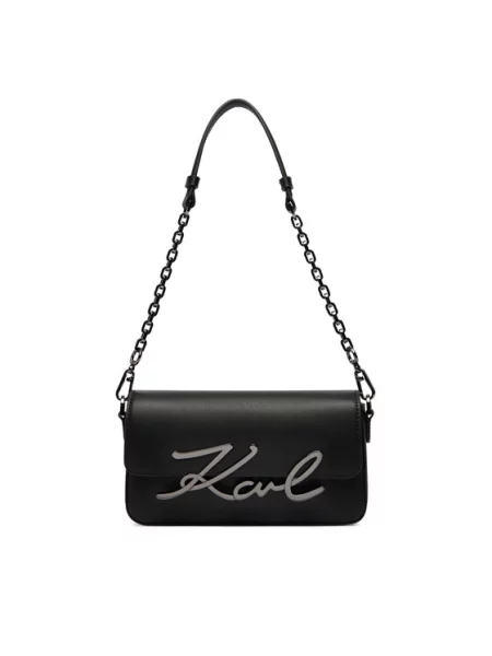 Karl Lagerfeld Kabelka na rameno K/SIGNATURE čierna