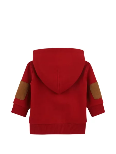 Bluza z kapturem dziecięca Timberland czerwona
