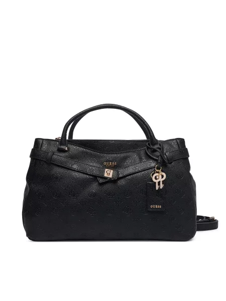 Torbica Guess Ella Logo crna