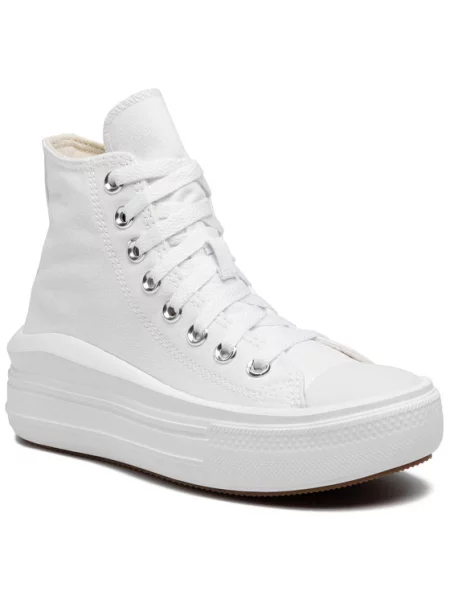 CONVERSE Členkové tenisky CHUCK TAYLOR ALL STAR' biela