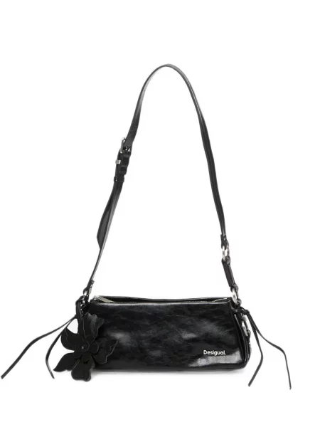 Pandantiv Desigual cu model floral negru