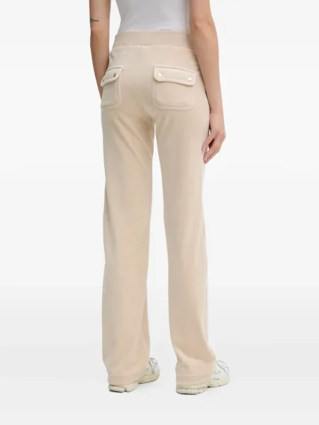 Pantaloni Juicy Couture din velur