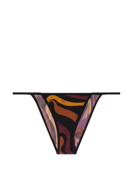 Bikini Pucci cu imagine negru