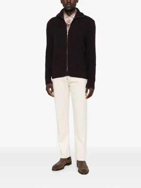 Cardigan Eleventy tricotate violet
