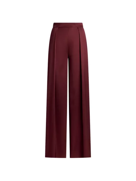 Pantaloni palazzo Ralph Lauren Collection roșu