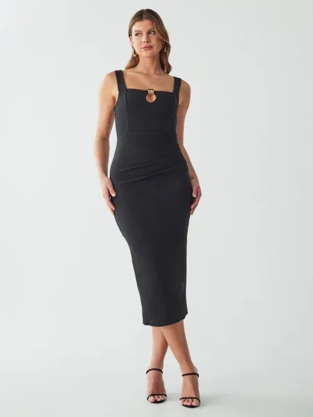 BWLDR Rochie de cocktail Mayan' negru