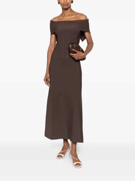 Rochie Erika Cavallini maro