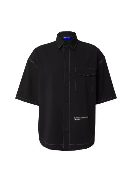 KARL LAGERFELD JEANS Košile černá bílá