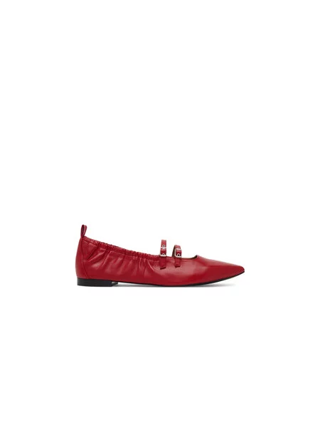 Baleríny Tamaris červené