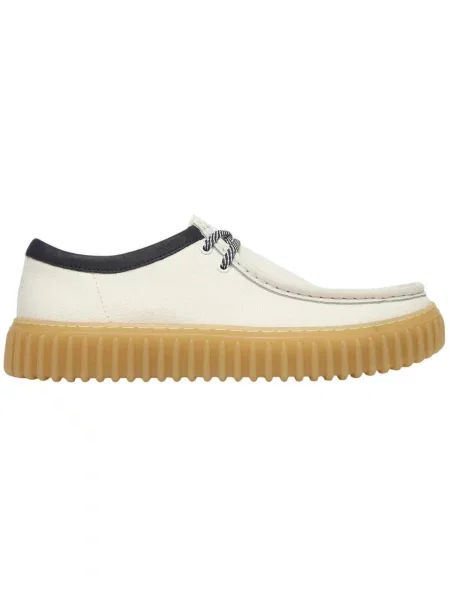 Clarks Pantofi Torhill Lo alb