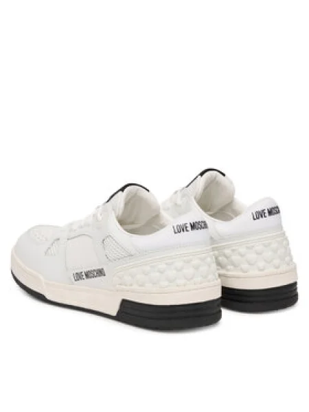 Sneakersy LOVE MOSCHINO biela