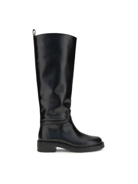 Kozaki Stuart Weitzman skórzane czarne