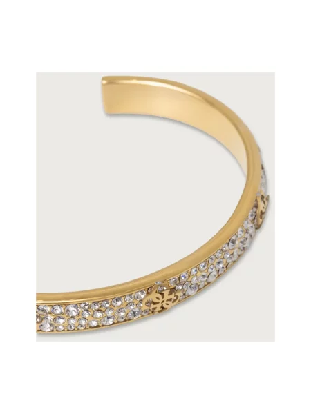 Guess bransoletka z cyrkonią 4G SUPREME żółta