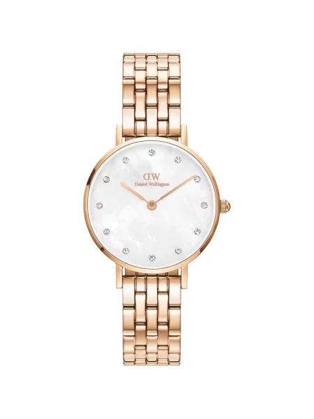 Daniel Wellington zegarek Petite Lumine 28 złoty żółty