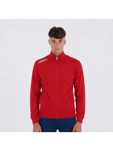Bluza Treningowa z Kapturem czerwona