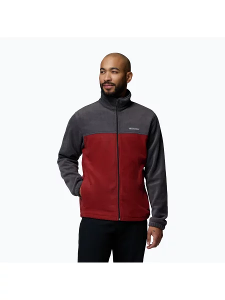 Hanorac din fleece Columbia din fleece roșu