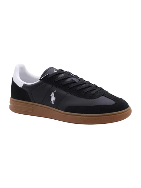 Polo Ralph Lauren sneakersy skórzane Bedford Pp czarny