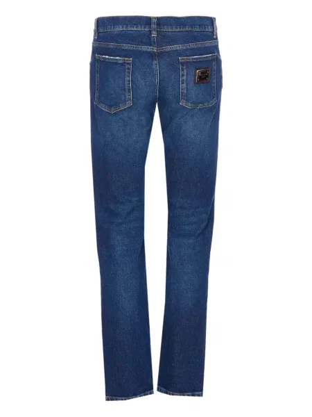 Blugi Dolce & Gabbana cu 5 buzunare albastru