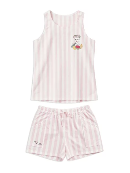 Gisela Pyžamo / offwhite pink