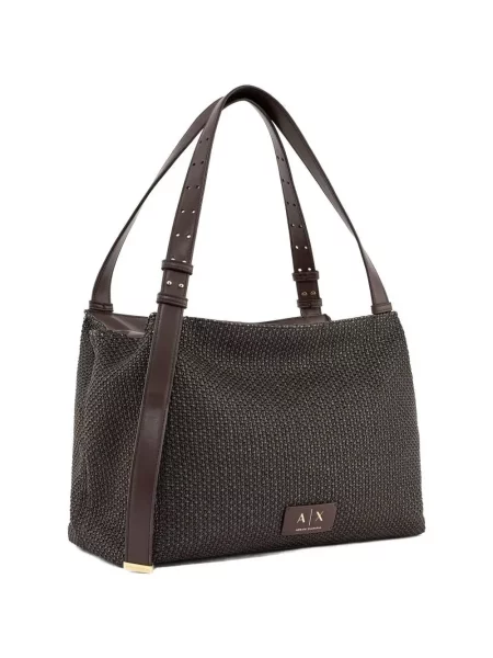 Geantă Armani Exchange maro