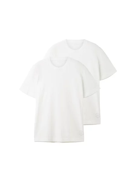 TOM TAILOR Tricou alb