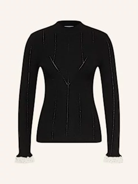 Claudie Pierlot Sweter schwarz czarny