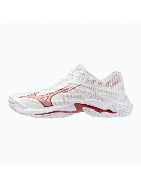 Кросівки волейбольні Mizuno Wave Lightning Elite white/rose elegance/lava falls білі