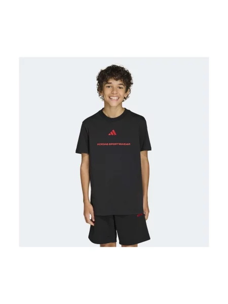 Tricou copii Adidas negru