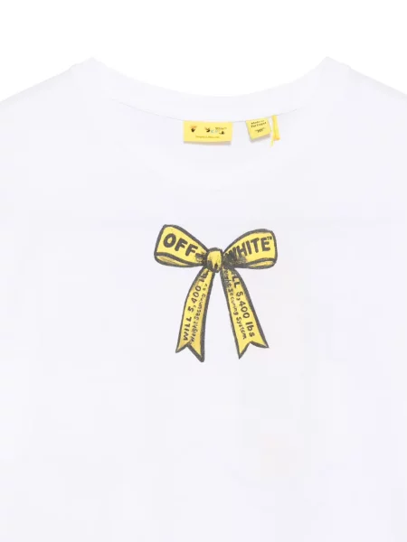 Koszulka dziecięca Off-white biała