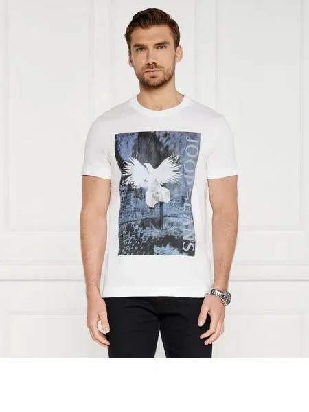 Joop! Jeans Tricou | Modern fit alb