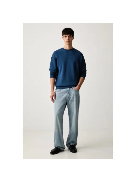 Bluza z kapturem Scotch & Soda z kapturem niebieska