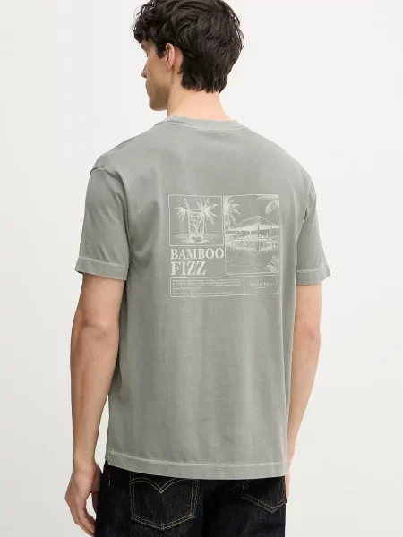 Marc O'Polo T-shirt basic zielona