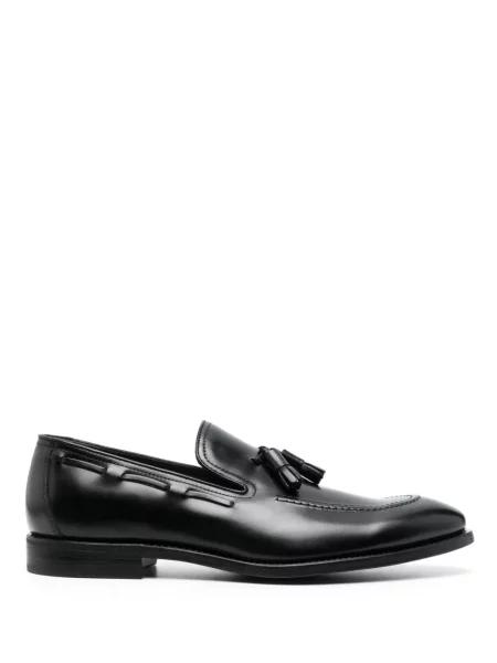 Pantofi loafer Henderson Baracco din piele negru