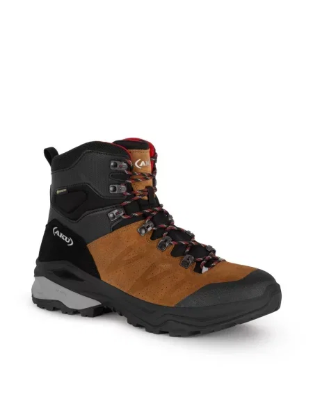 Buty sportowe trekkingowe Aku Adapta Gore-tex wygodne czerwone