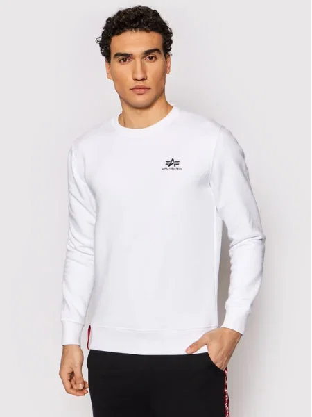 Palton Alpha Industries cu autograf alb