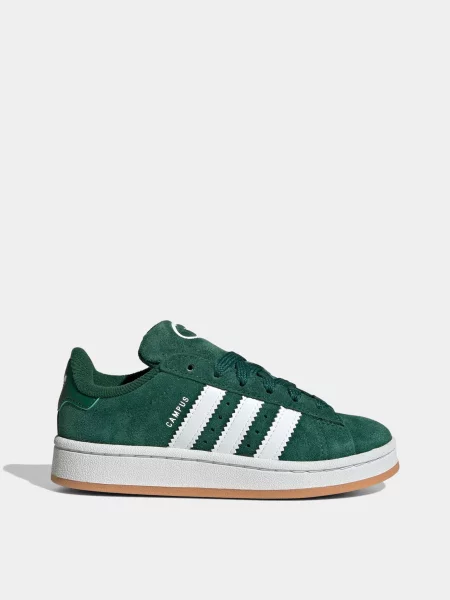 Детские кеды Adidas зеленые