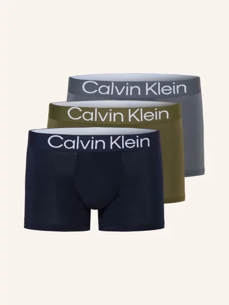 Sad kalhotek Calvin Klein z lyocellu šedý
