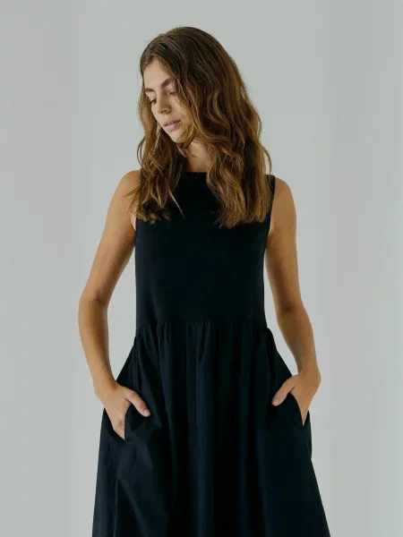 NORR Rochie Petra negru