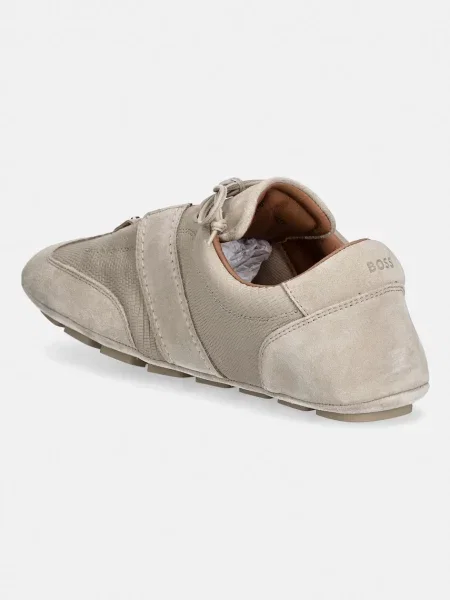 Sneakers BOSS Roxanne Bej negru