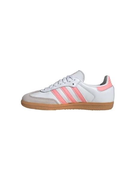 Adidas Originals bőr sportcipő SAMBA OG rózsaszín fehér