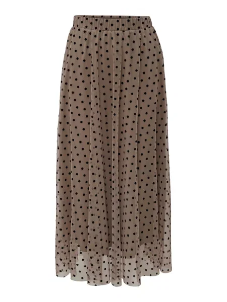 ONLY Fustă Ponera maro mokka / negru