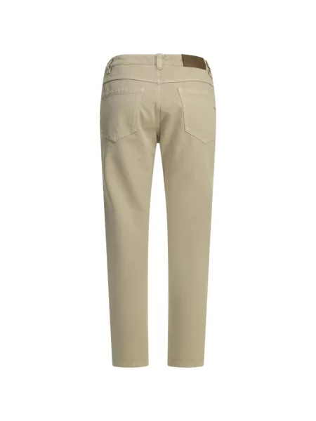 Blugi drepți Brunello Cucinelli cu 5 buzunare