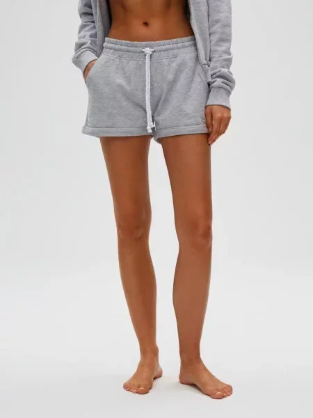 Шорти DIVERSE Cltn бавовна/віскоза сірий