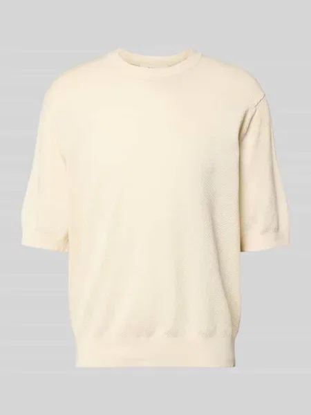 T-shirt o kroju relaxed fit z czystej bawełny model TORINO' Selected Homme biała
